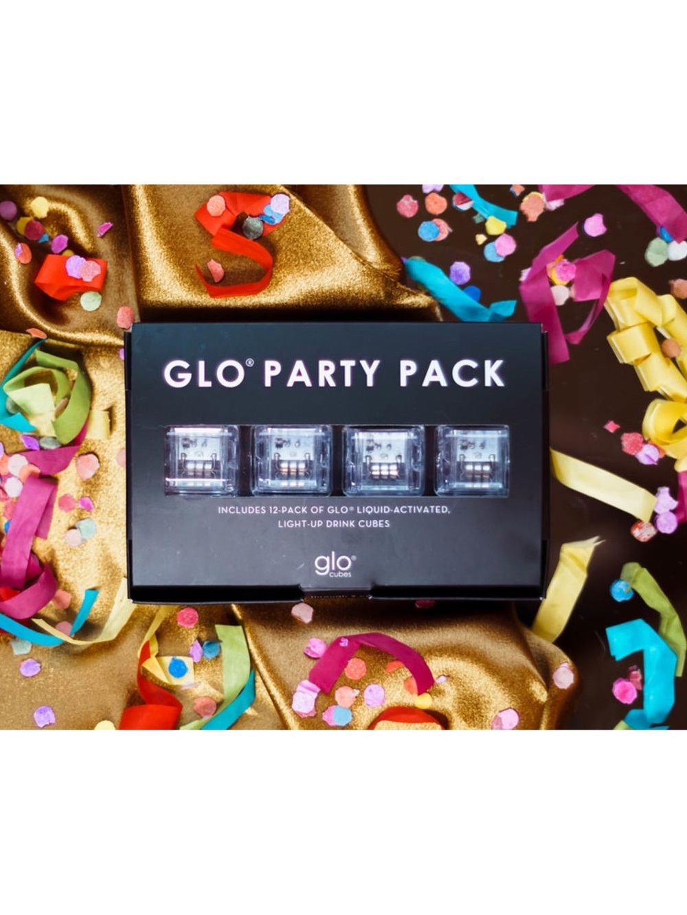 GLO® Party Pack LED Drink Cubes 12 pack